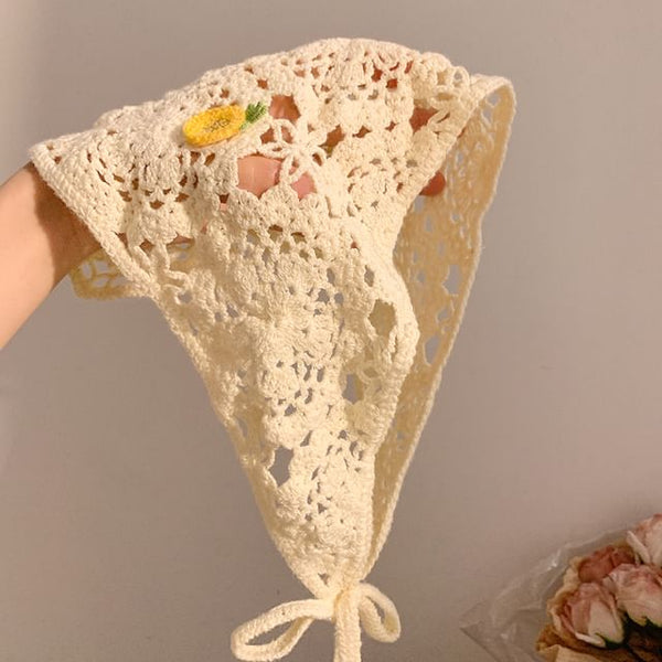 Scarf Head Designs) (Various Embroidered Triangle FashionChic