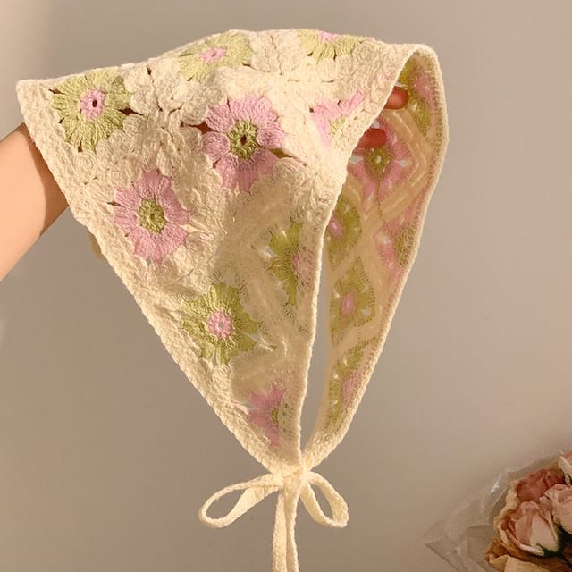 Scarf Head Designs) (Various Embroidered Triangle FashionChic