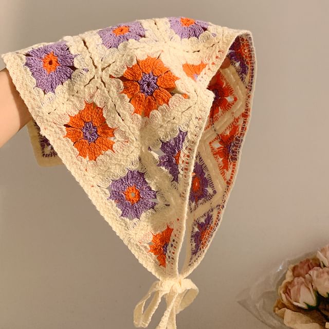 Scarf Head Designs) (Various Embroidered Triangle FashionChic