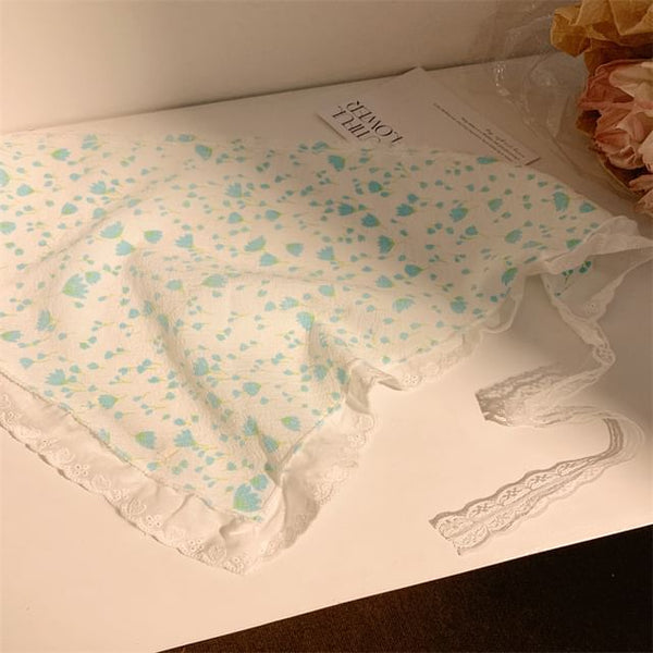 Floral Designs) Triangle Scarf Head Print (Various FashionChic