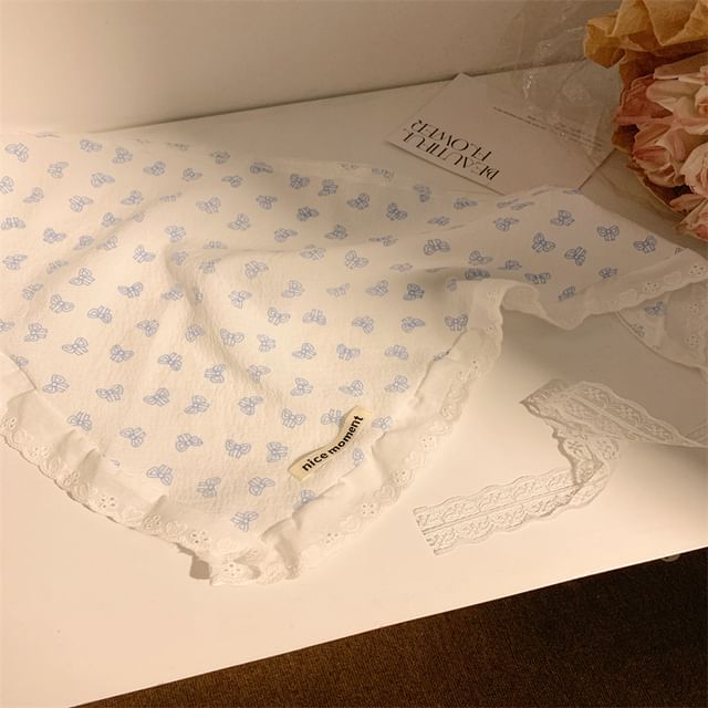 Floral Designs) Triangle Scarf Head Print (Various FashionChic