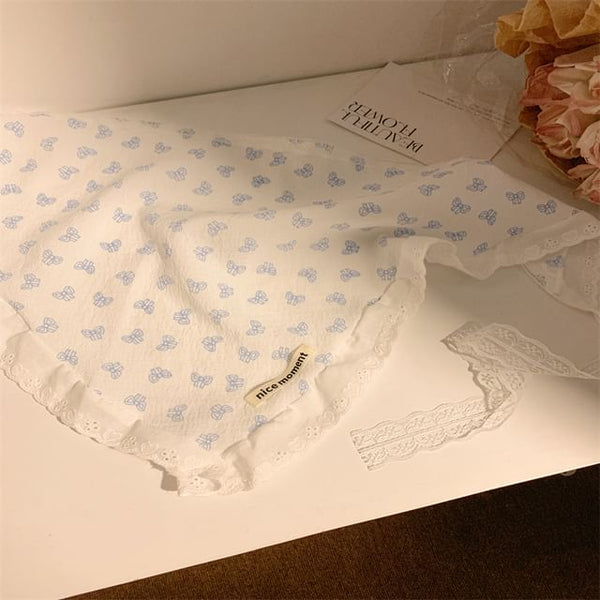 Floral Designs) Triangle Scarf Head Print (Various FashionChic