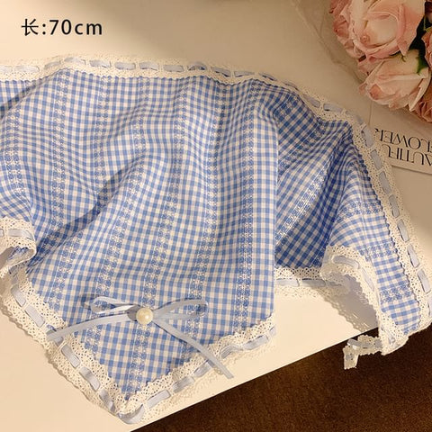 Head (Various Lace Triangle / Trim Scrunchie Set Designs) Scarf FashionChic