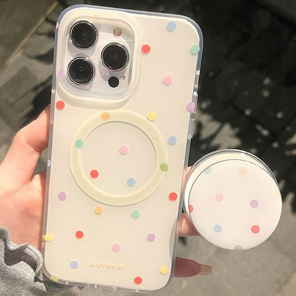 Polka Case MagSafe Phone Dot FashionChic