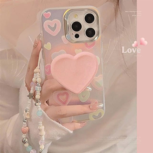 Holographic Heart Phone Case FashionChic