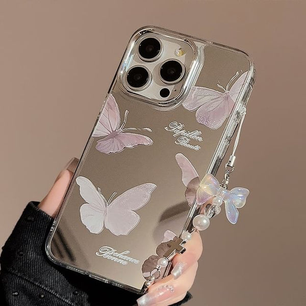 Phone Butterfly Case Mirrored FashionChic