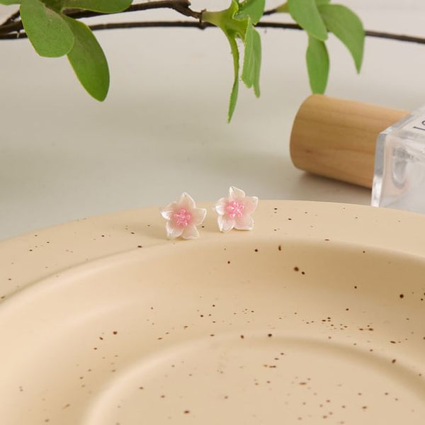 Alloy Earring Floral Stud FashionChic