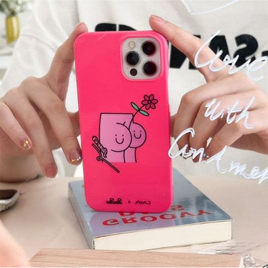 Phone Case Floral Butt FashionChic