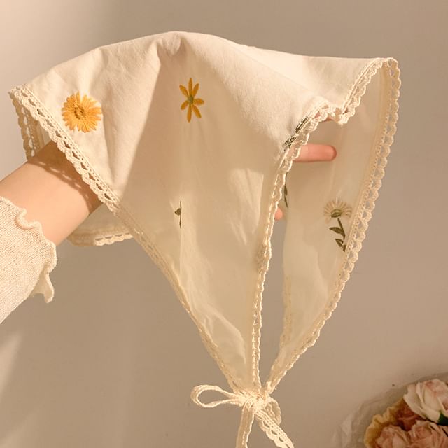 Embroidered (Various Scrunchie Floral / Bandana Designs) FashionChic