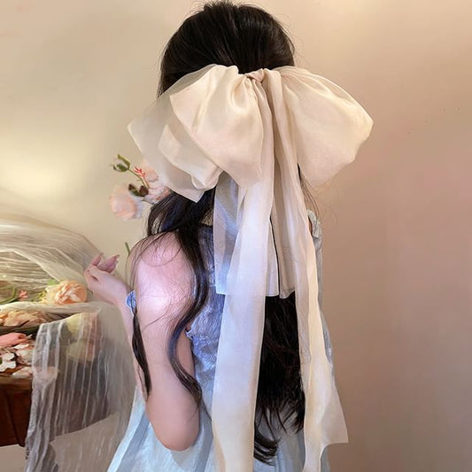 Fabric Clip Hair Bow FashionChic