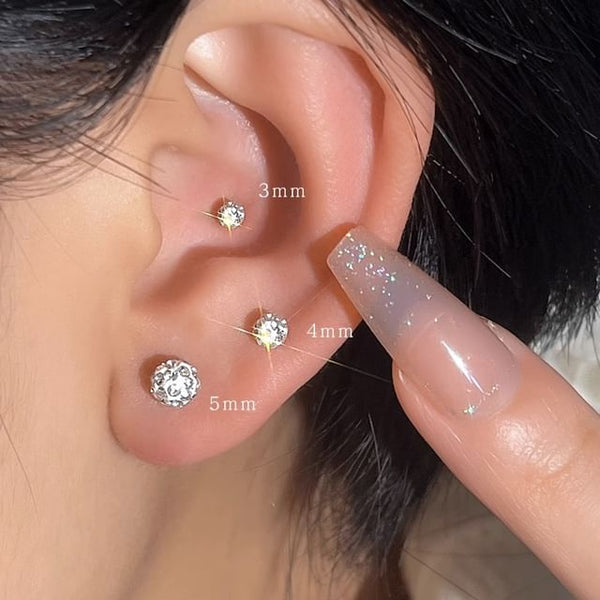 Earring Stud Rhinestone FashionChic