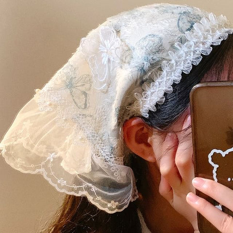 Butterfly (Various Bandana Lace Trim Designs) FashionChic