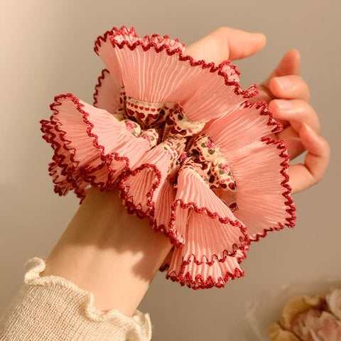 Fabric Accordion Scrunchie FashionChic
