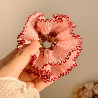 Fabric Accordion Scrunchie FashionChic