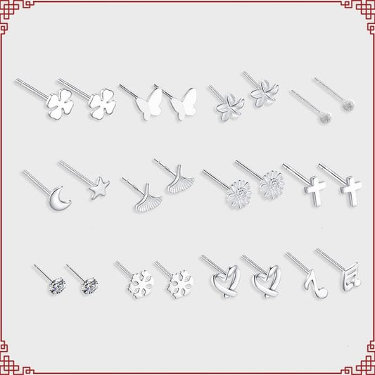 Metallic Stud Ear FashionChic