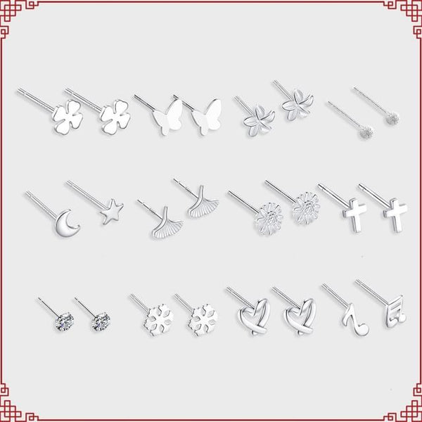 Metallic Stud Ear FashionChic