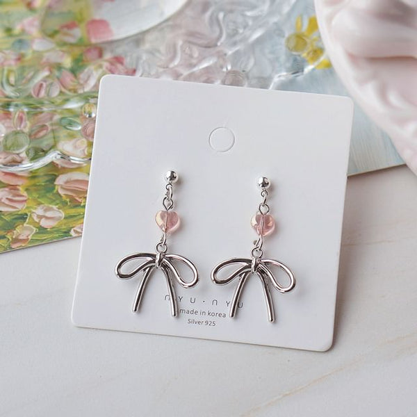 Earring Clip / Drop On Bow FashionChic