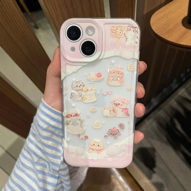 Case Phone Cat FashionChic