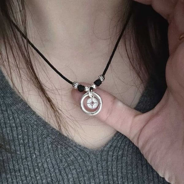 Silver Necklace Fortune Sterling FashionChic