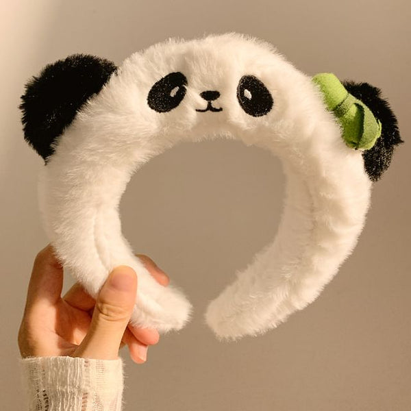 Fluffy Panda Headband FashionChic