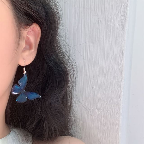 Clip-On Hook / Earring Butterfly Drop FashionChic