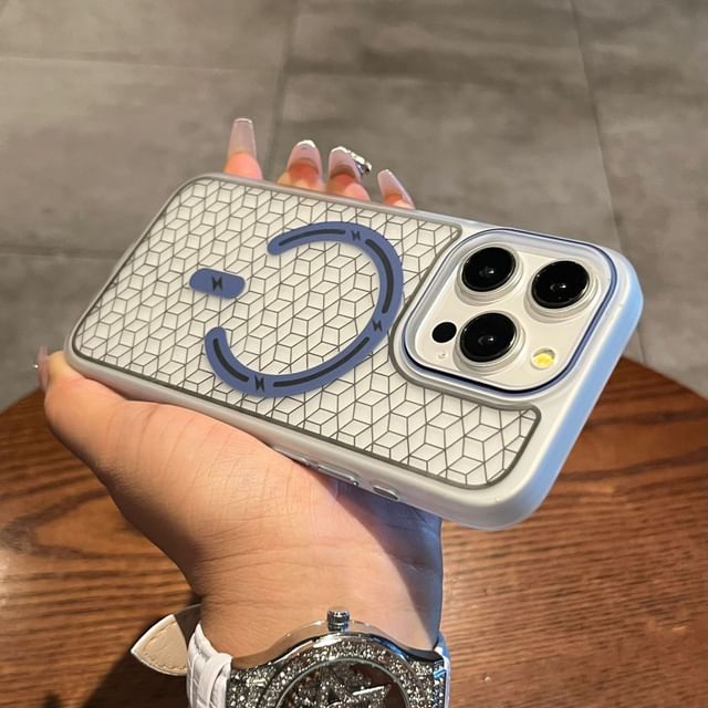 (Compatible Magnetic Phone with Geometric MagSafe) Case FashionChic