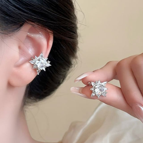 Rhinestone Alloy (Various Ear Designs) Cuff FashionChic
