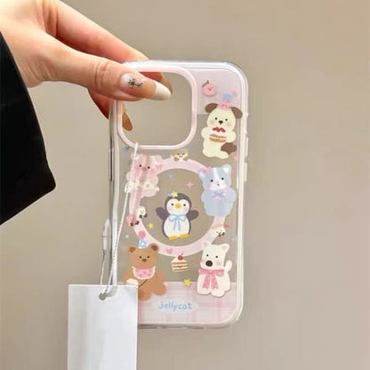 MagSafe) (Compatible Animal with Phone Magnetic Case FashionChic