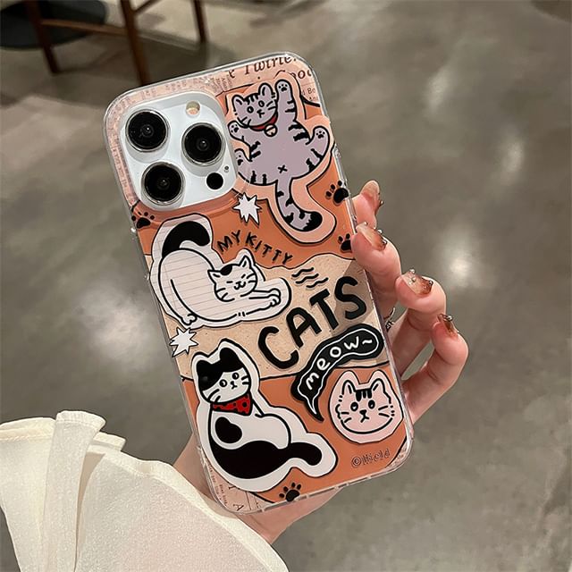 / Cat Strap Set Phone Case FashionChic