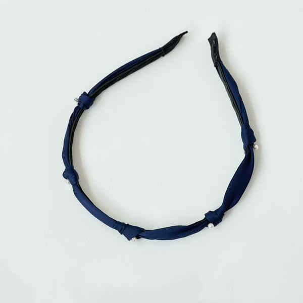 Headband Pearl Faux Knot FashionChic