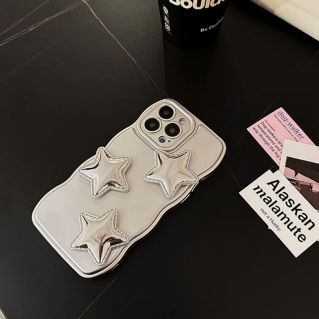 Set / Case Phone Star Strap Patent FashionChic
