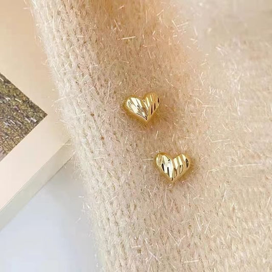 Stud Silver 925 Sterling Heart Earring FashionChic