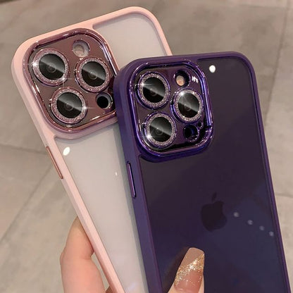 Phone Case Glitter Protection Lens FashionChic