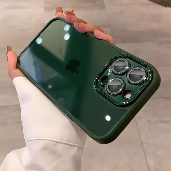 Phone Case Glitter Protection Lens FashionChic