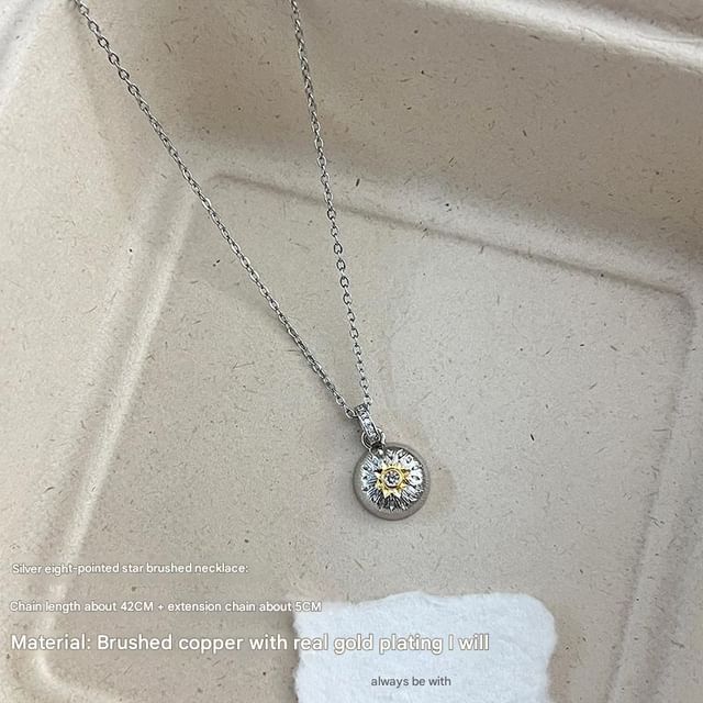 CZ Dome Necklace FashionChic
