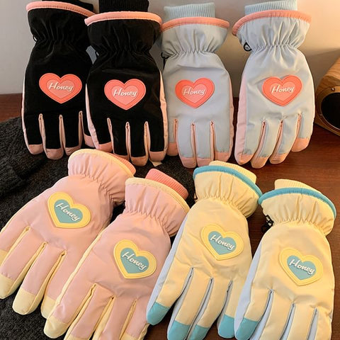 Gloves Tone Two Heart FashionChic