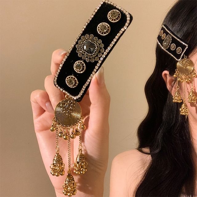 Hair Beaded Clip / Rhinestone Set FashionChic