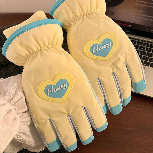 Gloves Tone Two Heart FashionChic