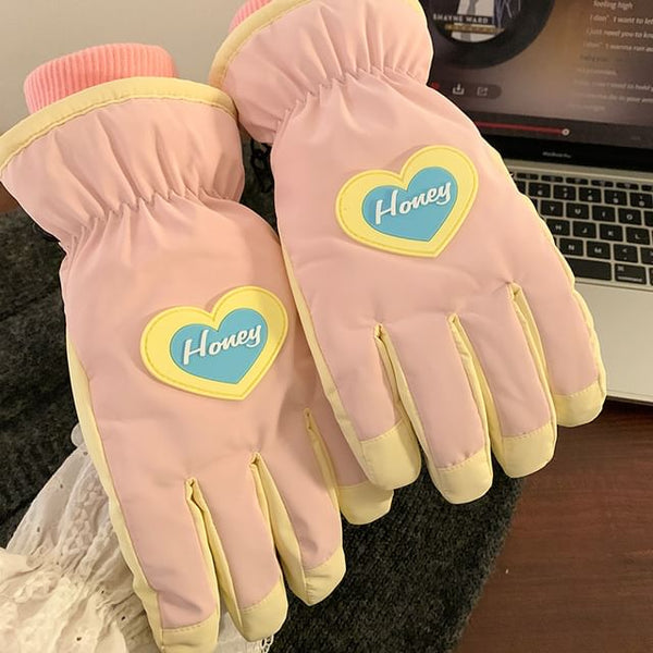Gloves Tone Two Heart FashionChic