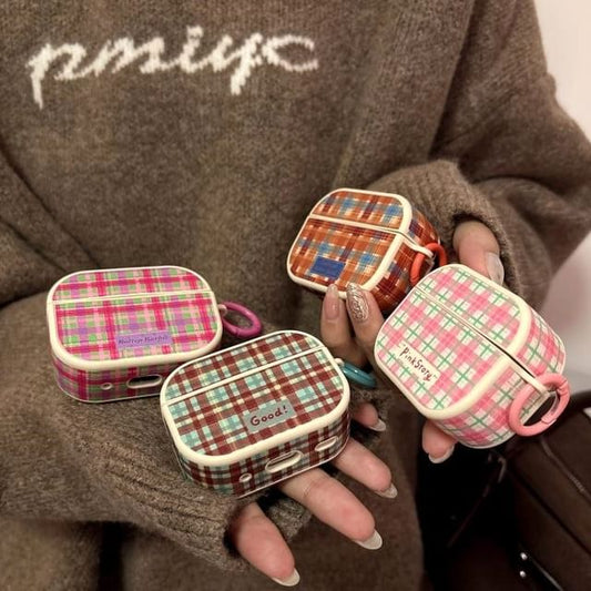Earphone Skin Case Plaid AirPods Pro / FashionChic