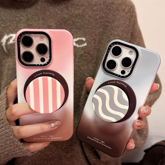 Phone with Gradient MagSafe) (Compatible Case Magnetic FashionChic