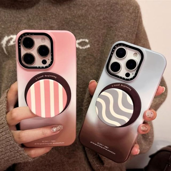 Phone with Gradient MagSafe) (Compatible Case Magnetic FashionChic