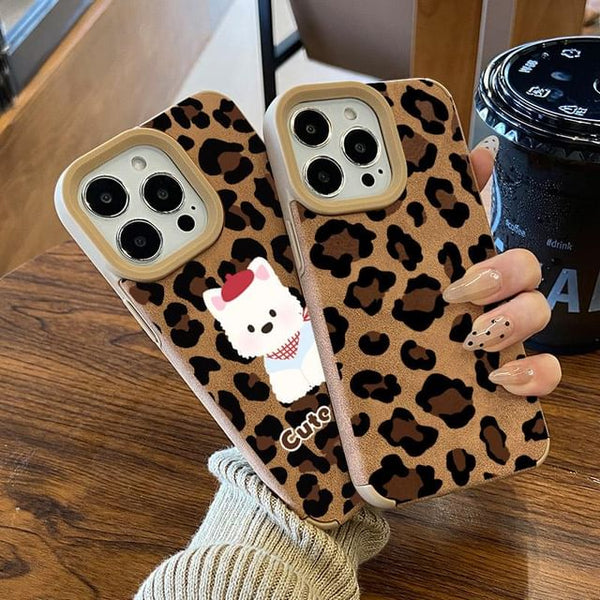 Phone Case Print Leopard FashionChic