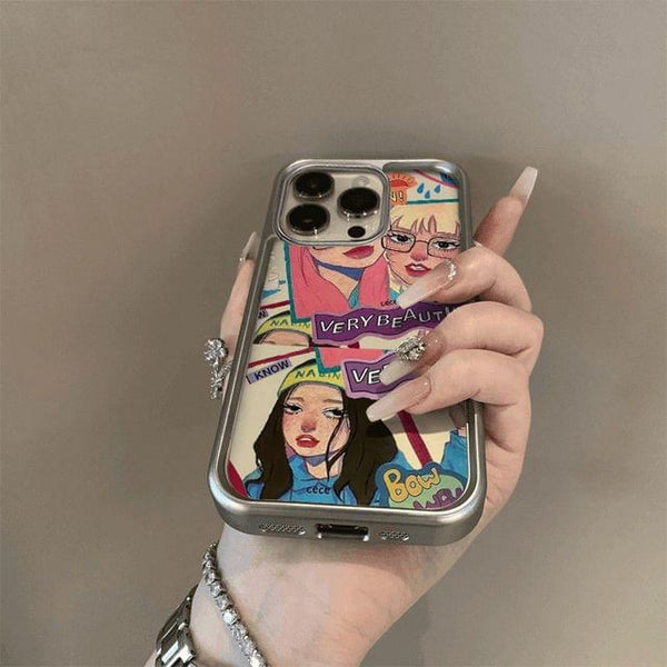 Girl Phone Print Case FashionChic