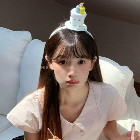 Birthday Cake Dot Polka Headband FashionChic