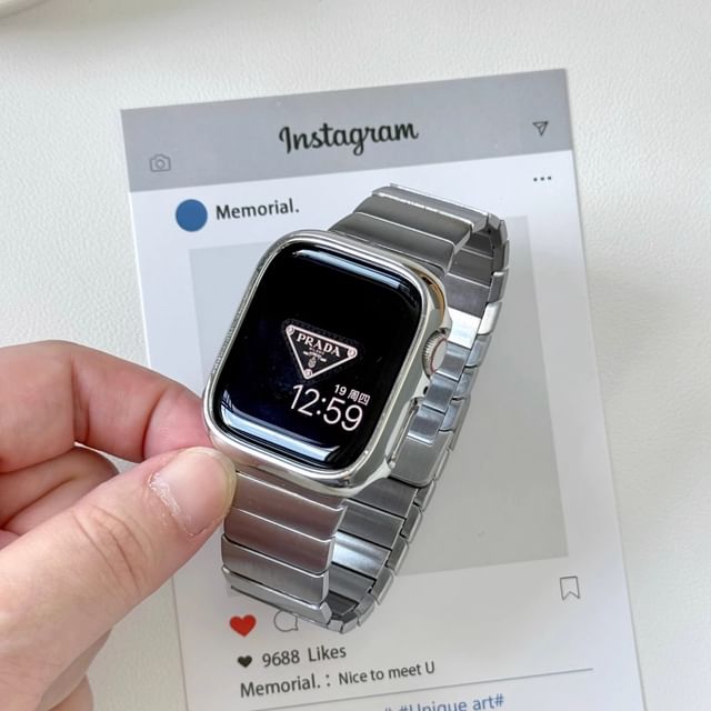 Set Bracelet Magnetic Case / Watch Apple Protective Band Alloy FashionChic