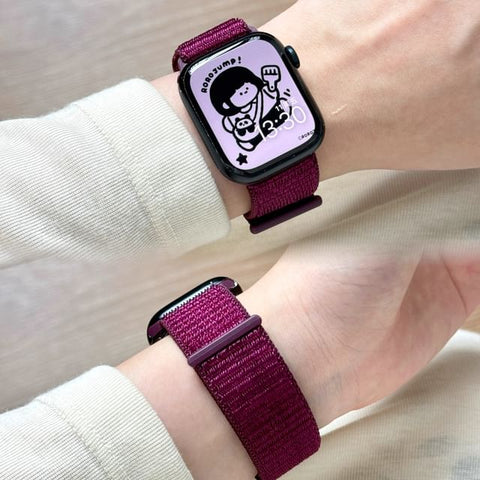 Adhesive Nylon Apple Watch Self Band FashionChic
