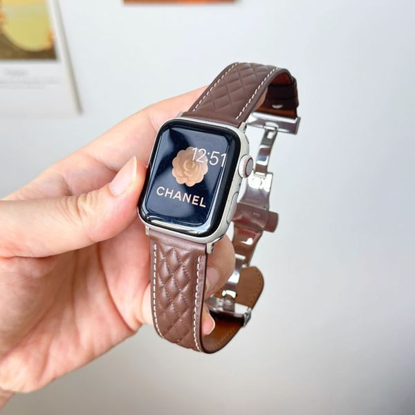 Band Genuine Leather Watch Apple FashionChic