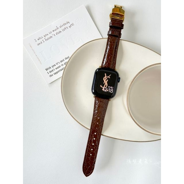 Genuine Watch Apple Band Leather FashionChic