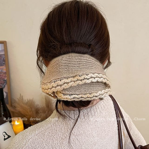 Scrunchie Knit FashionChic